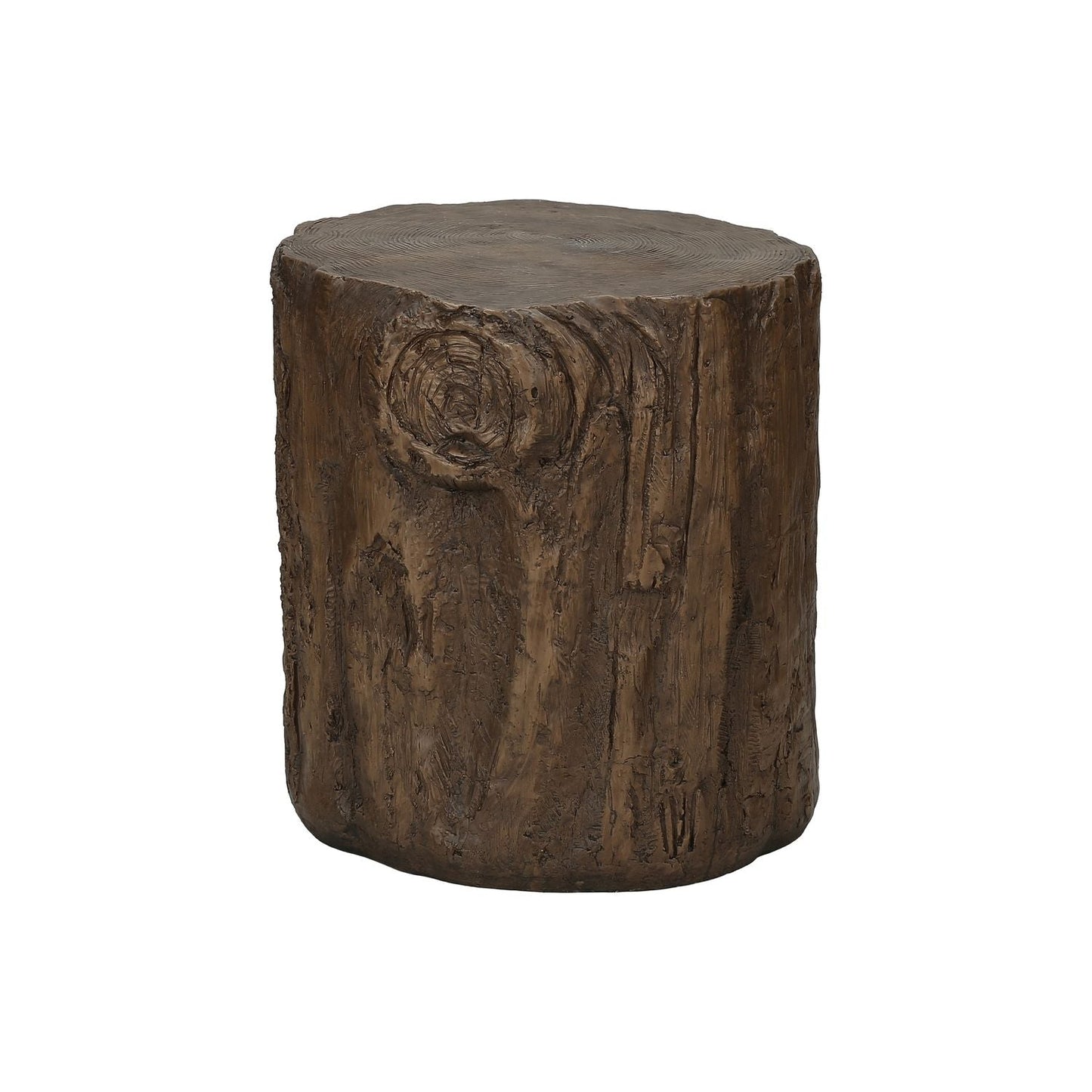 Contemporary Round Accent Table, Indoor / Outdoor