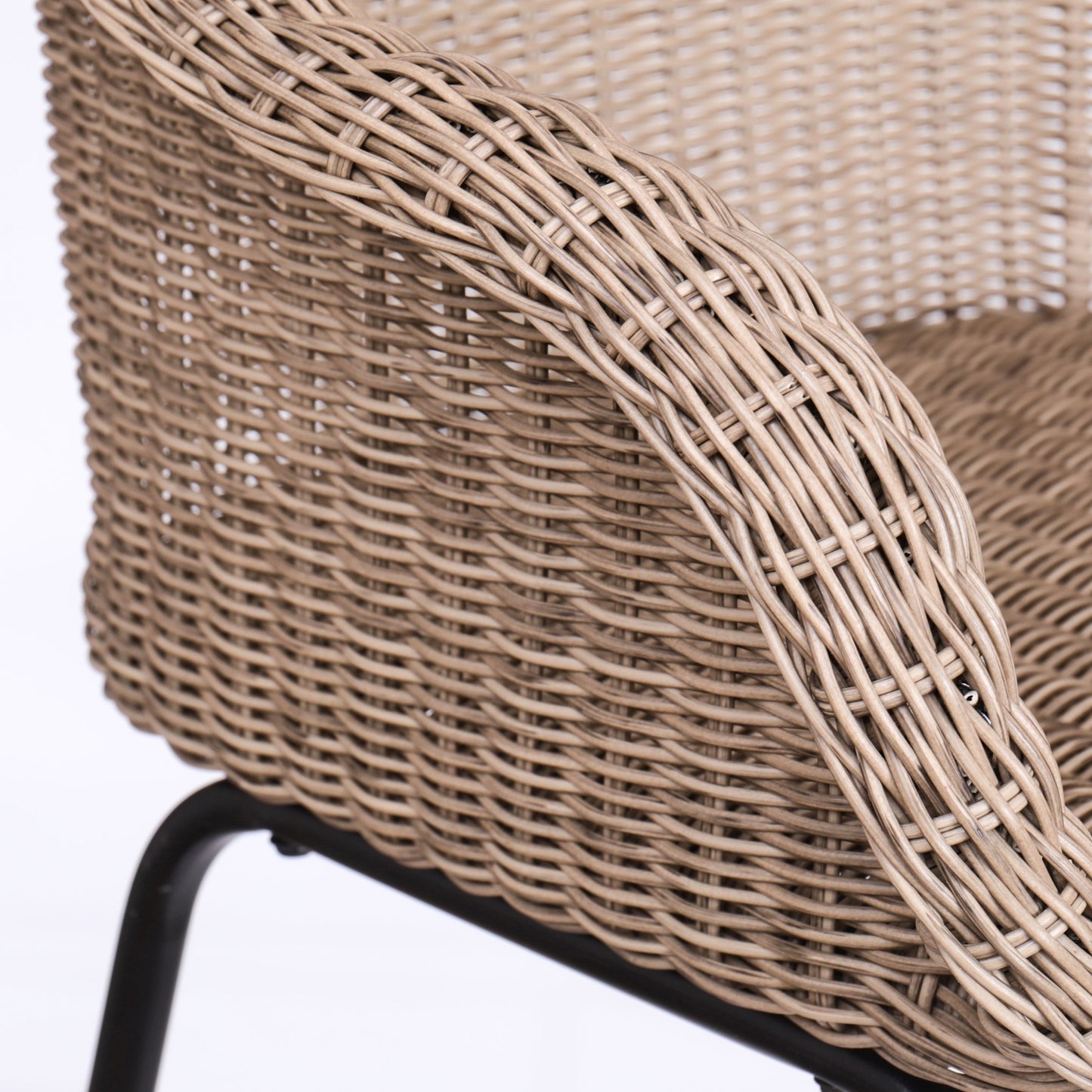 The Willowmere Outdoor Woven Bar Stools, Set of 2