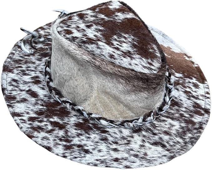 Frontier Cowhide Fur-on Rancher Hat
