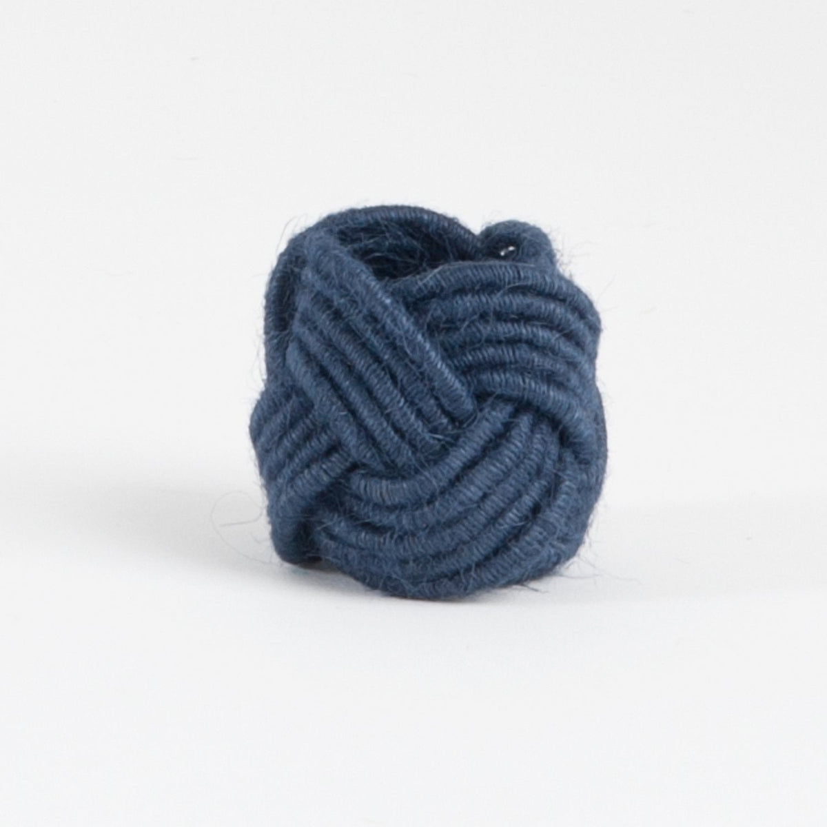 The Harbor Braided Jute Napkin Rings — Set of 4