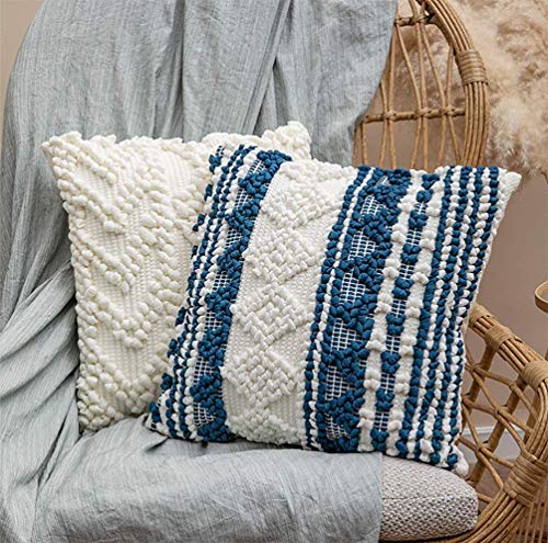 The Harbor Geo Woven Pillow — 18"