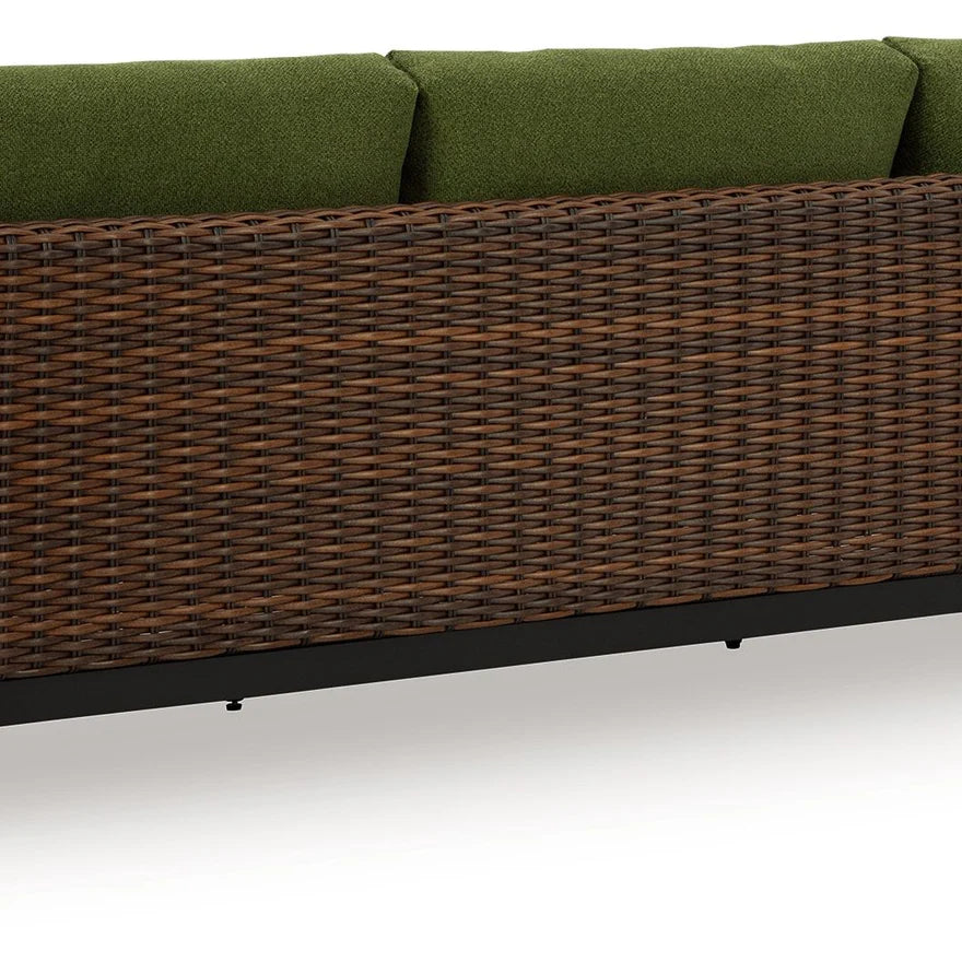 The Horizon Garden Woven Sofa