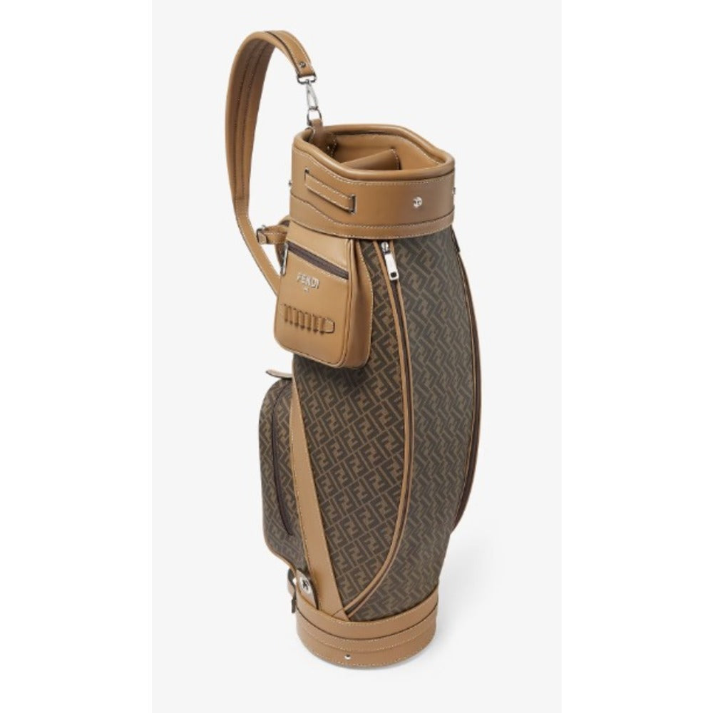 Fendi FF Monogram Luxury Golf Bag – Brown