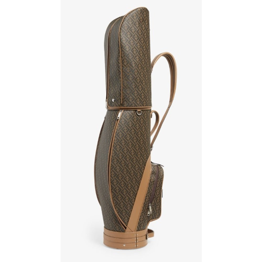 Fendi FF Monogram Luxury Golf Bag – Brown