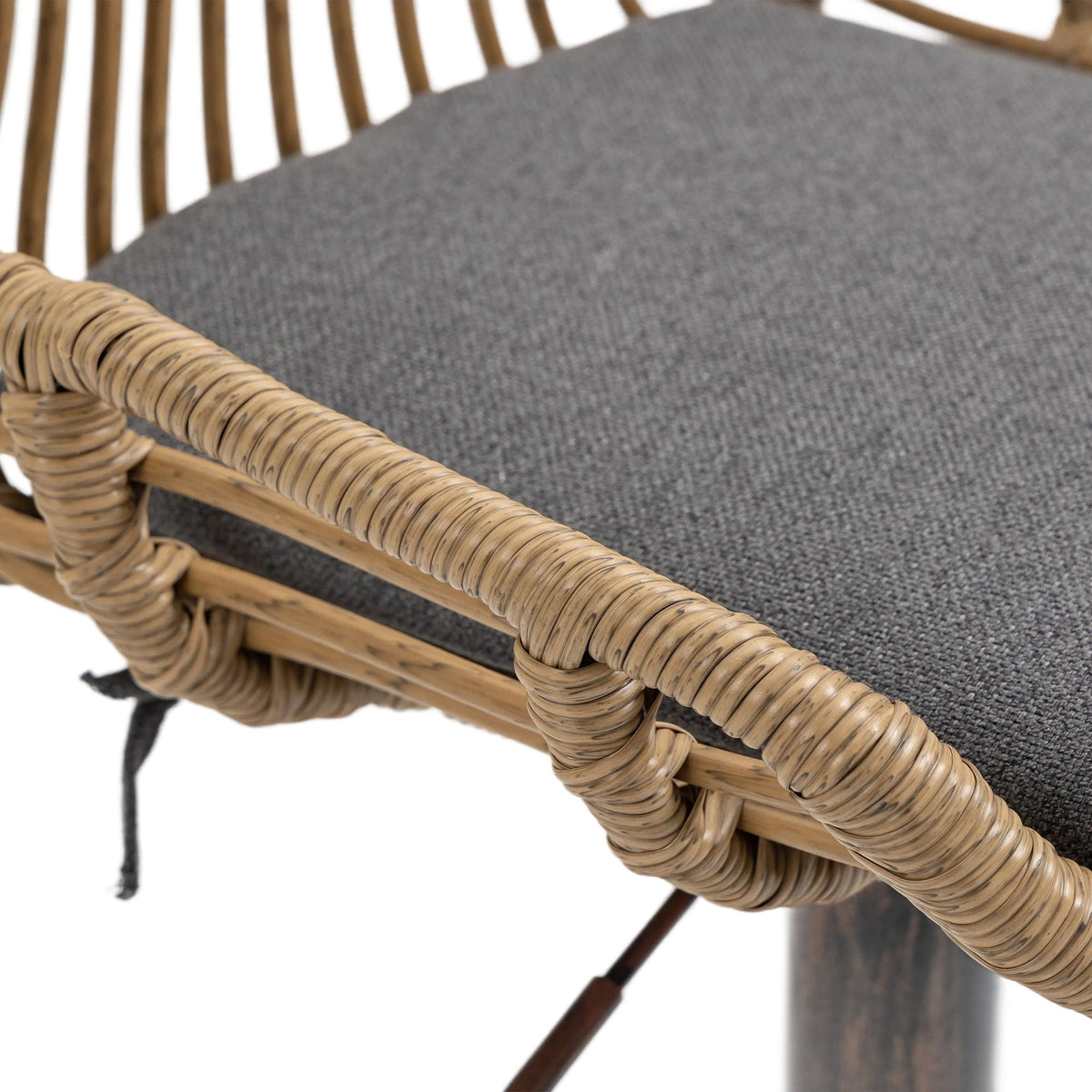 The Harbor Bar Adjustable Linen Swivel Stools — Set of 2