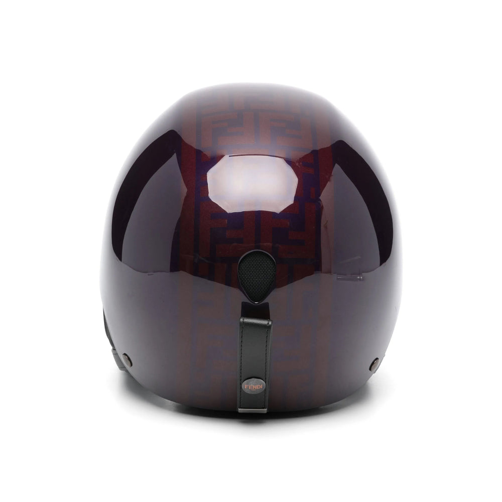 Fendi FF Gloss Performance Helmet – Bordeaux Red