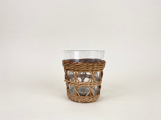 Seagrass Rattan Wide Cage Tumbler