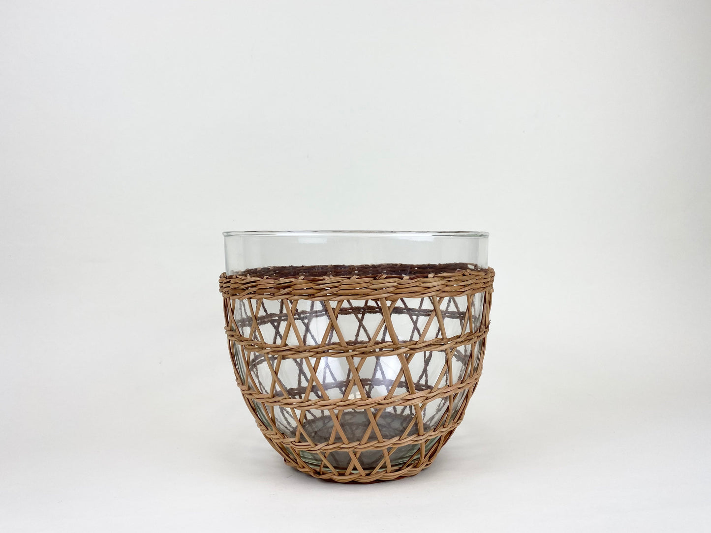 Rattan Cage Large Bowl