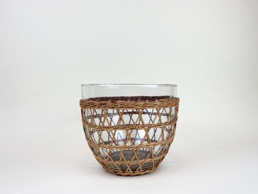 Rattan Cage Large Bowl
