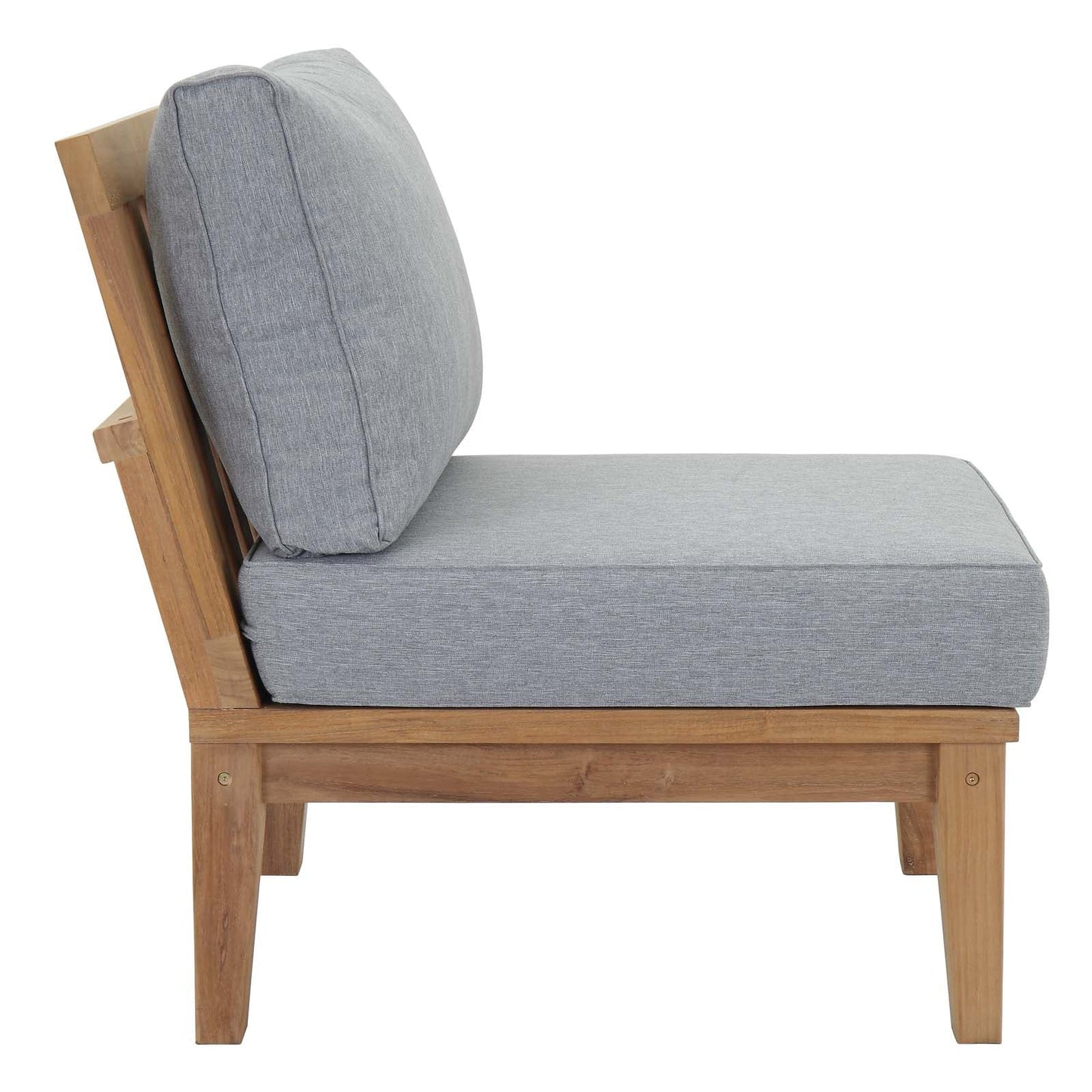 Seabrook 2-Piece Outdoor Modular Lounge Set - Gray