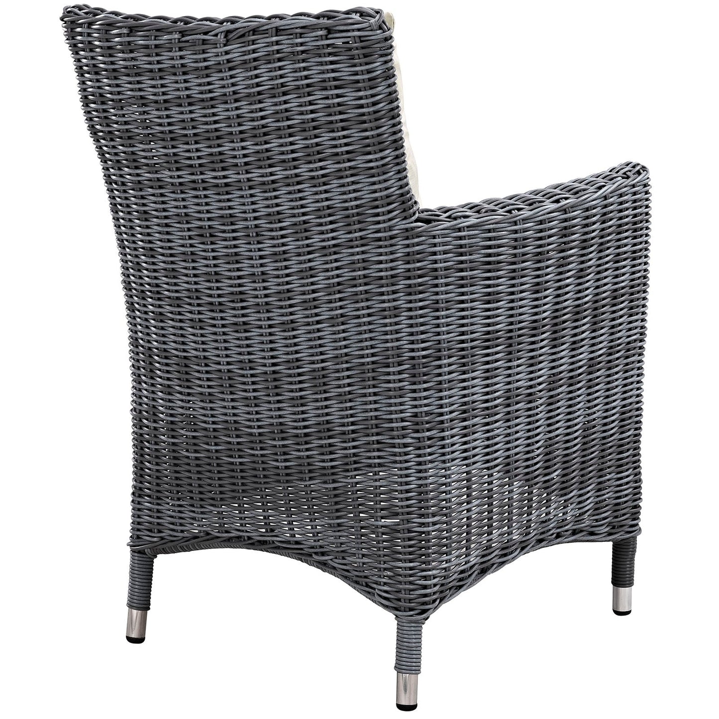 Summon 4 Piece Outdoor Patio Sunbrella¨ Dining Set by Modway