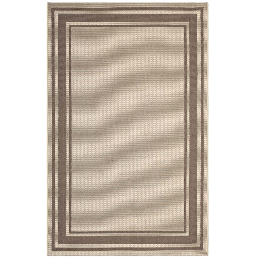 The Sutton Bordered Performance Indoor/Outdoor Area Rug