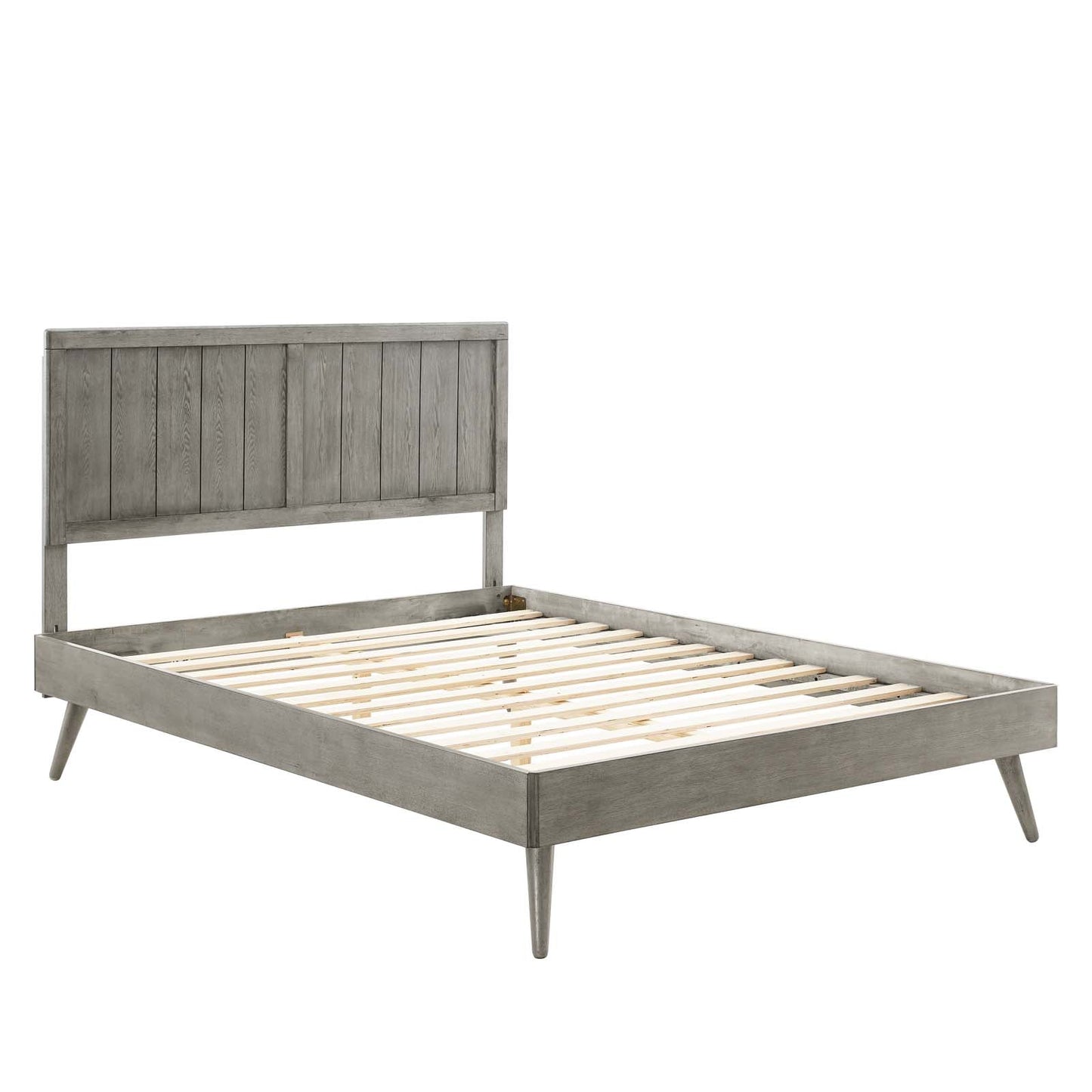 Alana Wood Twin Platform Bed With Splayed Legs by Modway