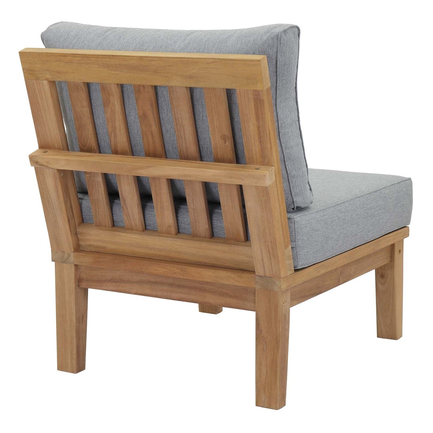 Seabrook 2-Piece Outdoor Modular Lounge Set - Gray