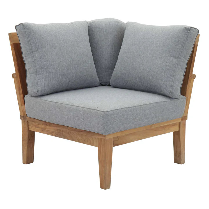 Seabrook Outdoor Teak Corner Chair