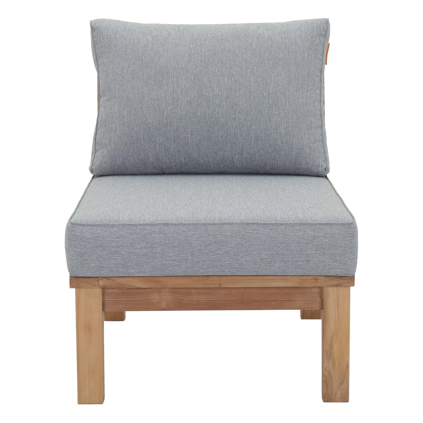 Seabrook 2-Piece Outdoor Modular Lounge Set - Gray