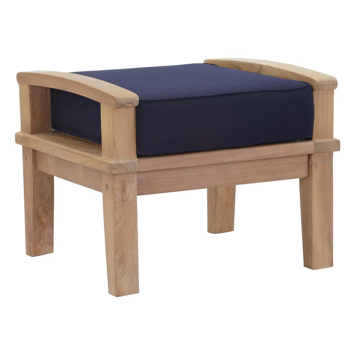 Seabrook Outdoor Teak Ottoman