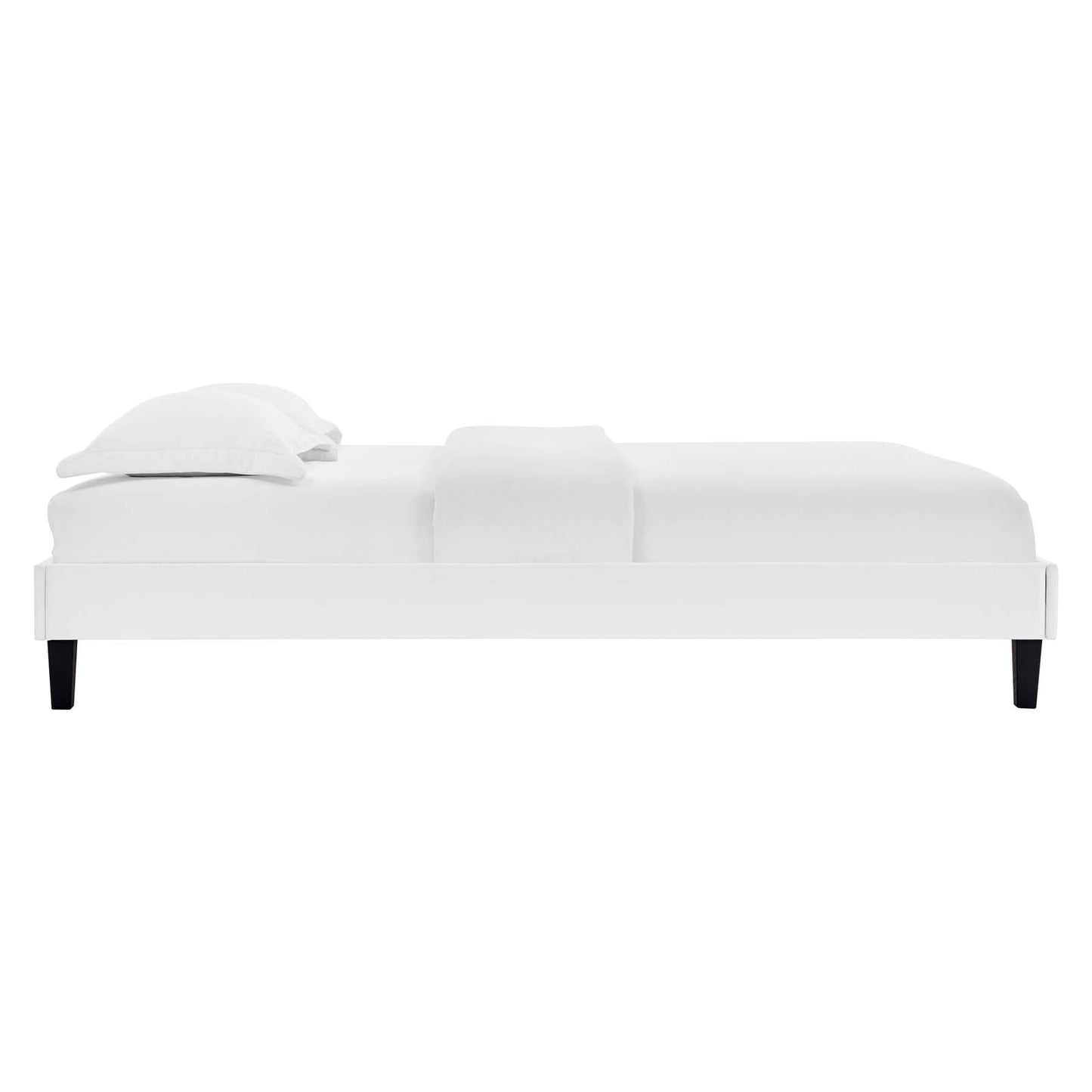 Reign Performance Velvet Twin Platform Bed Frame by Modway