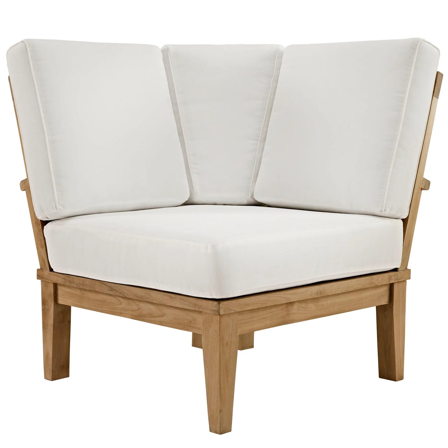 Seabrook Outdoor Teak Corner Chair