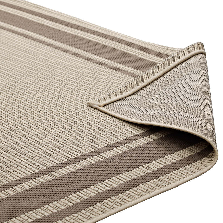 The Sutton Bordered Performance Indoor/Outdoor Area Rug