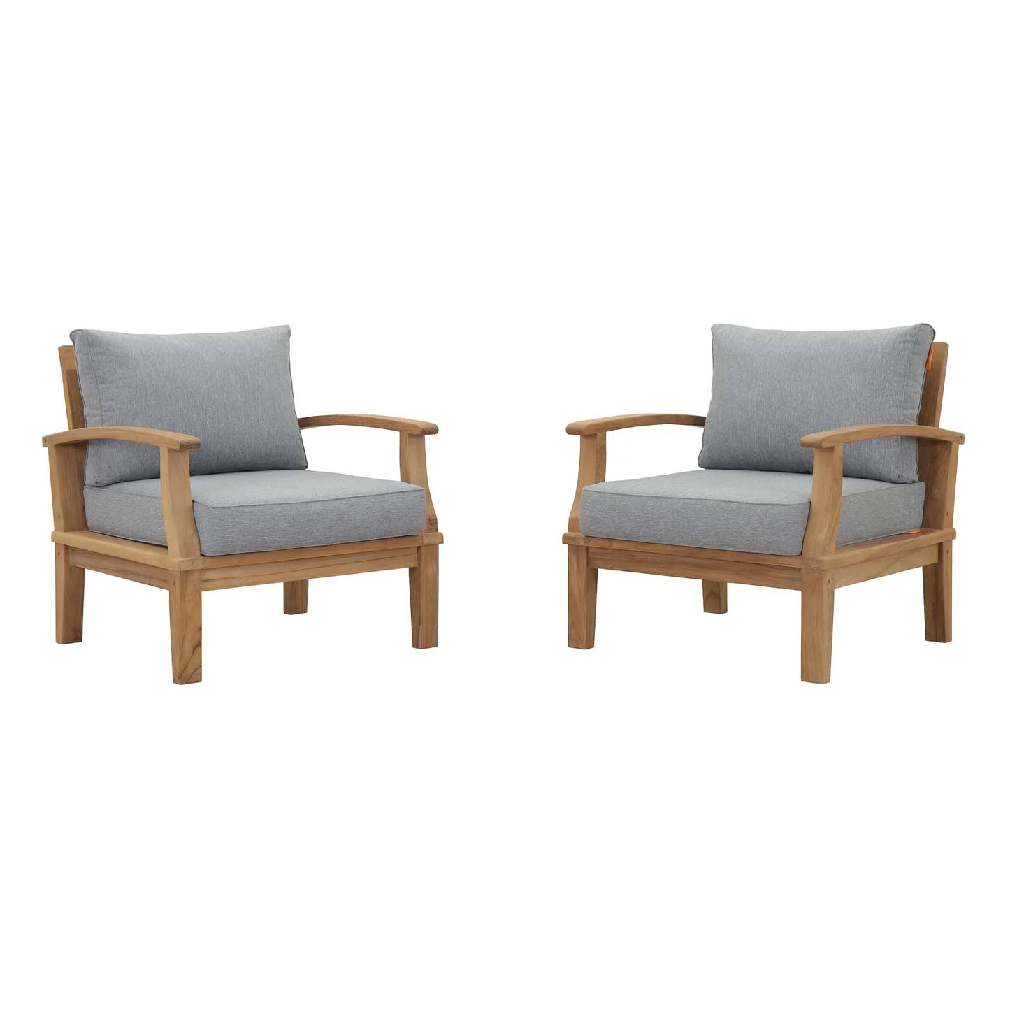 Seabrook Outdoor Teak Armchair Set