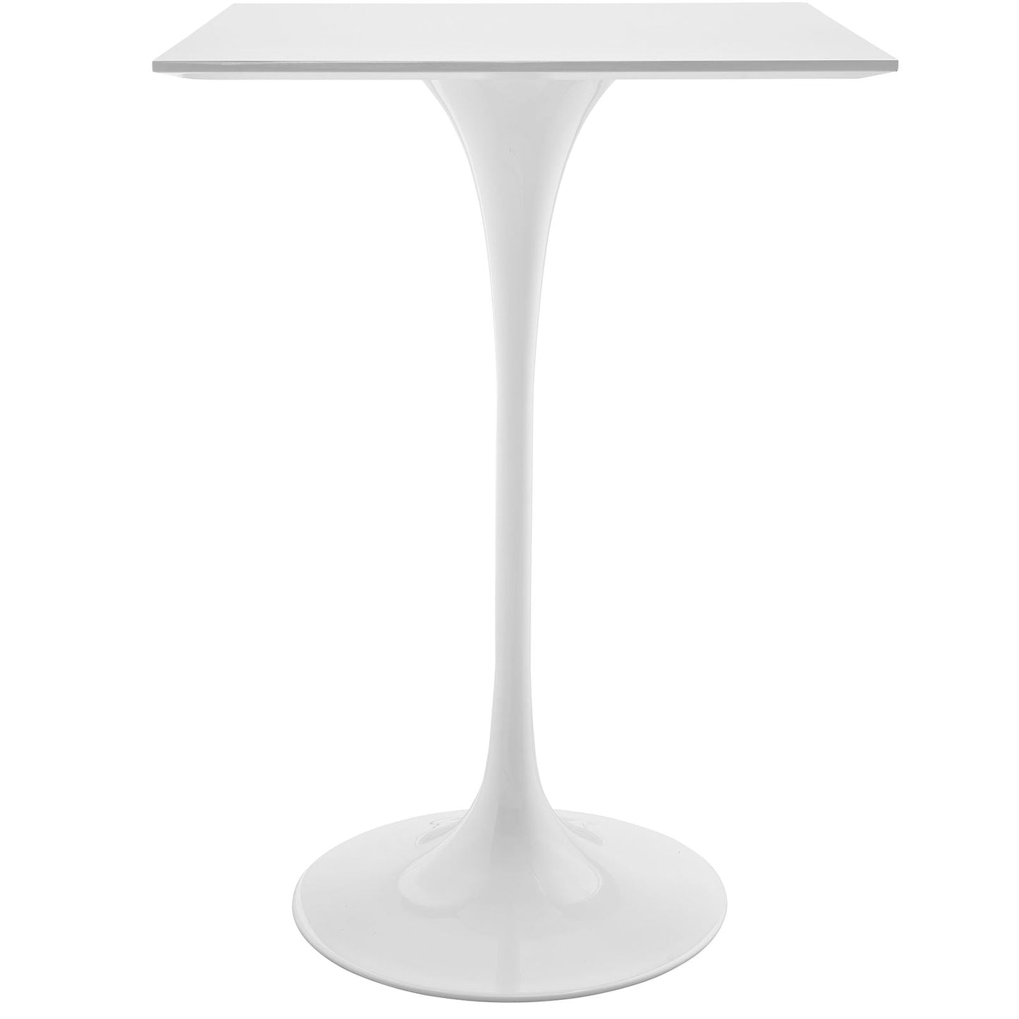 Lippa 28" Square Wood Bar Table by Modway