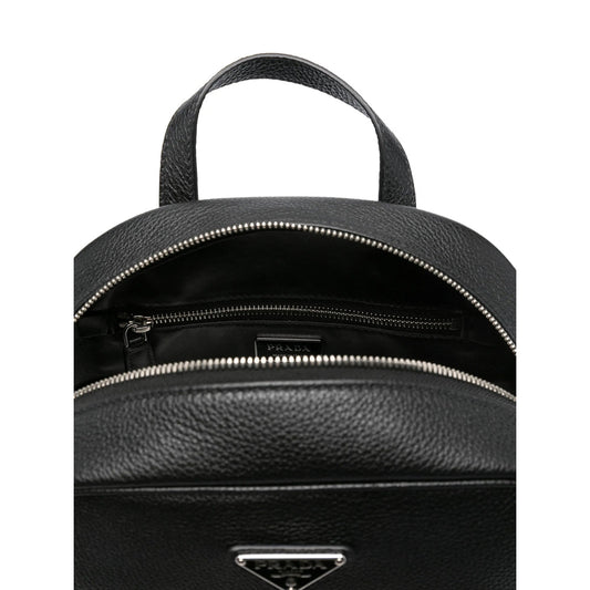 Prada Black Backpacks Men
