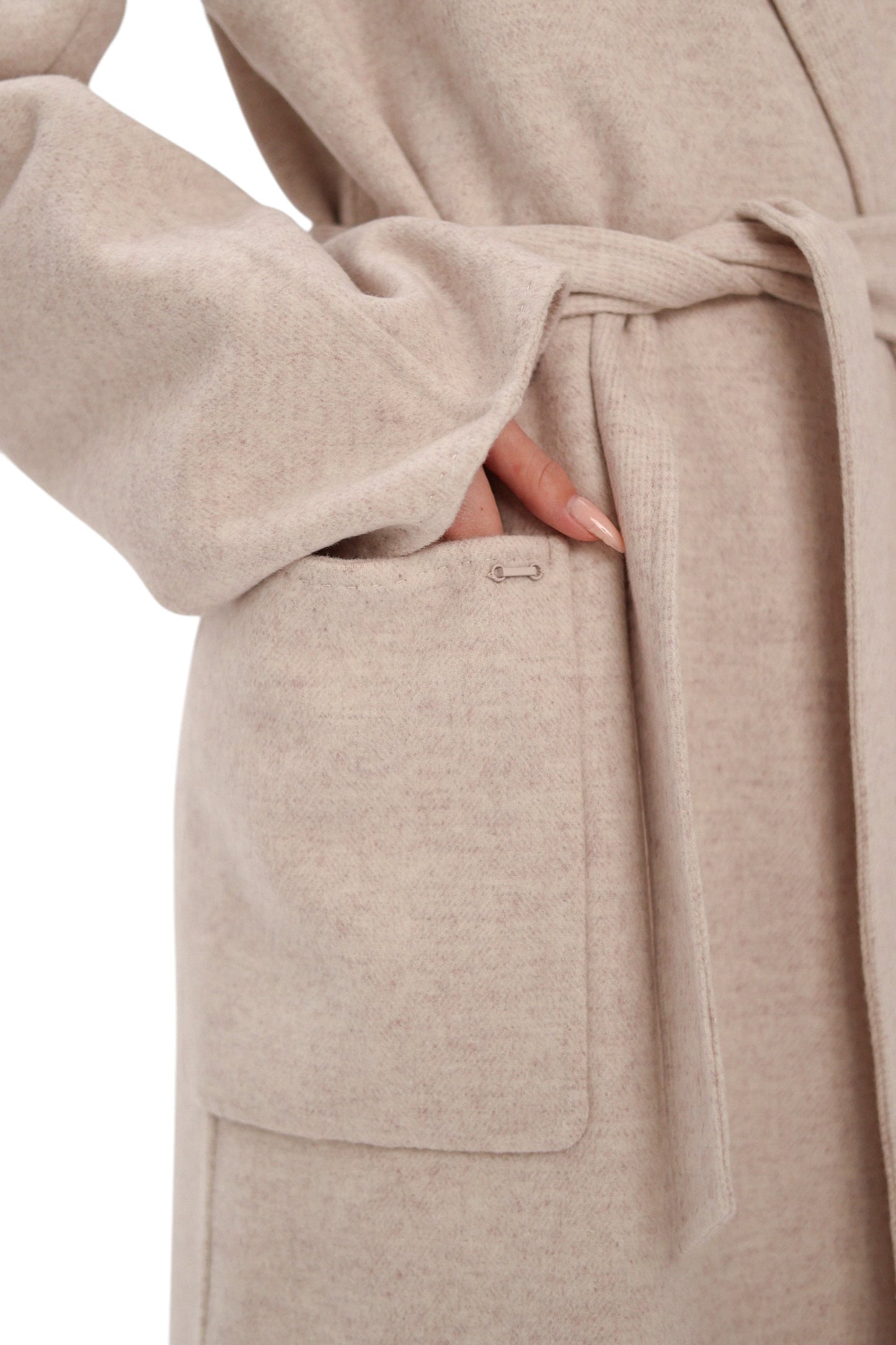Mia Premium 85% Wool Cashmere Coat