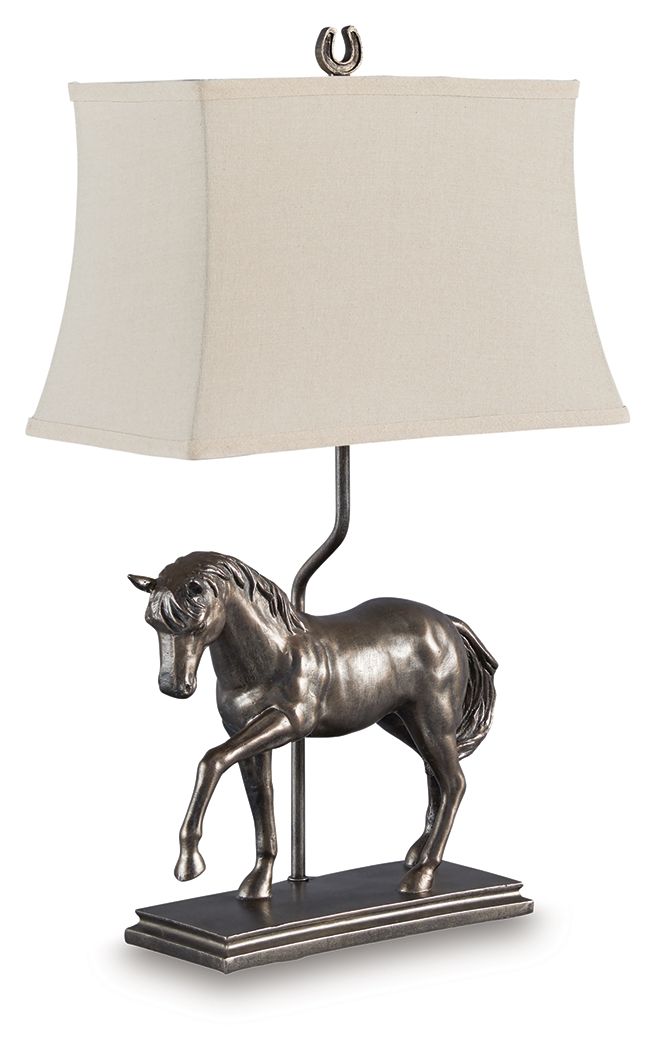 The Bridle House Equestrian Table Lamp