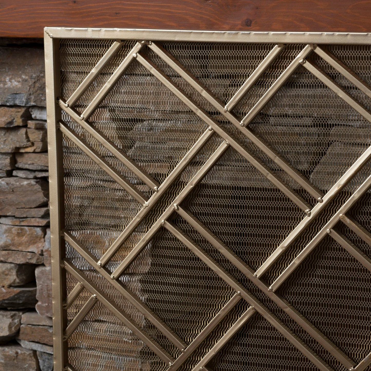 Elegant Design Fire Screen, Protective Barrier