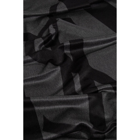 Saint Laurent Grey Scarves Men