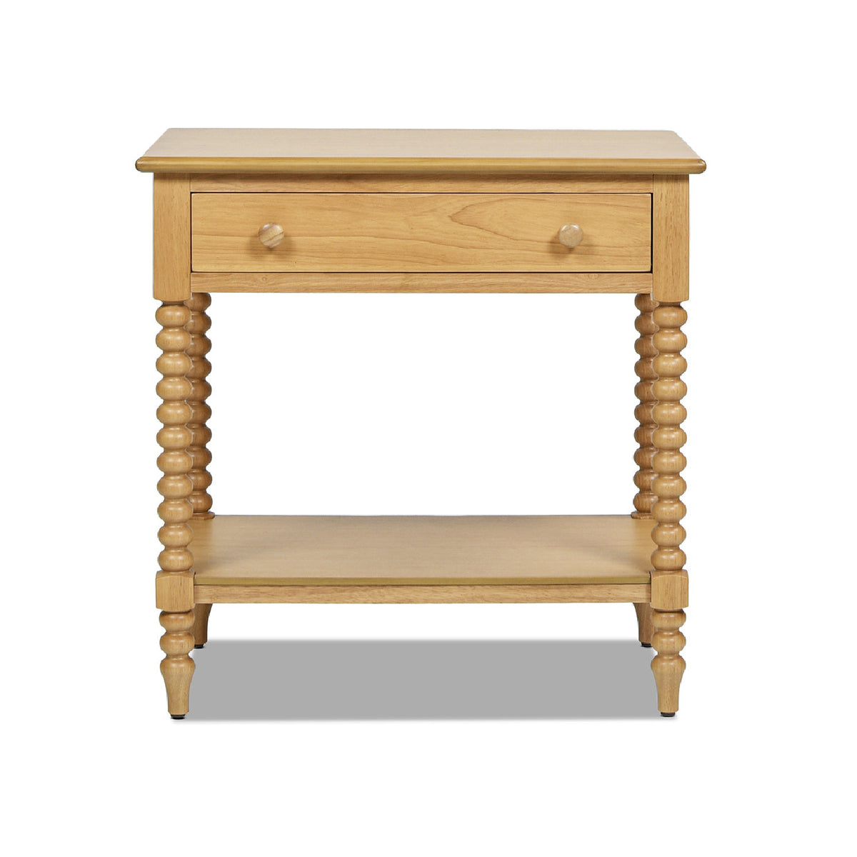 The Coastal Library Turned Wood Side Table