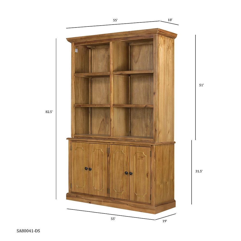 The Provençal Estate Cabinet – Natural Acacia