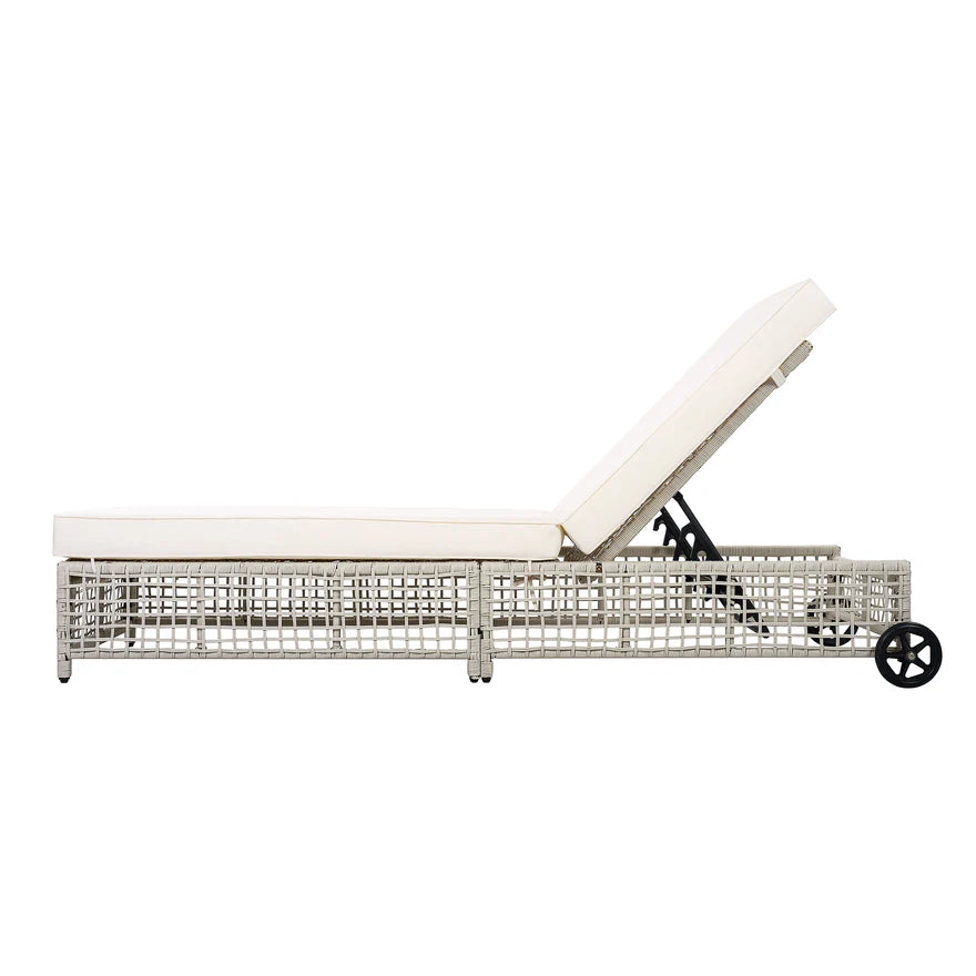 The Fairhaven All-Weather Woven Chaise Lounge