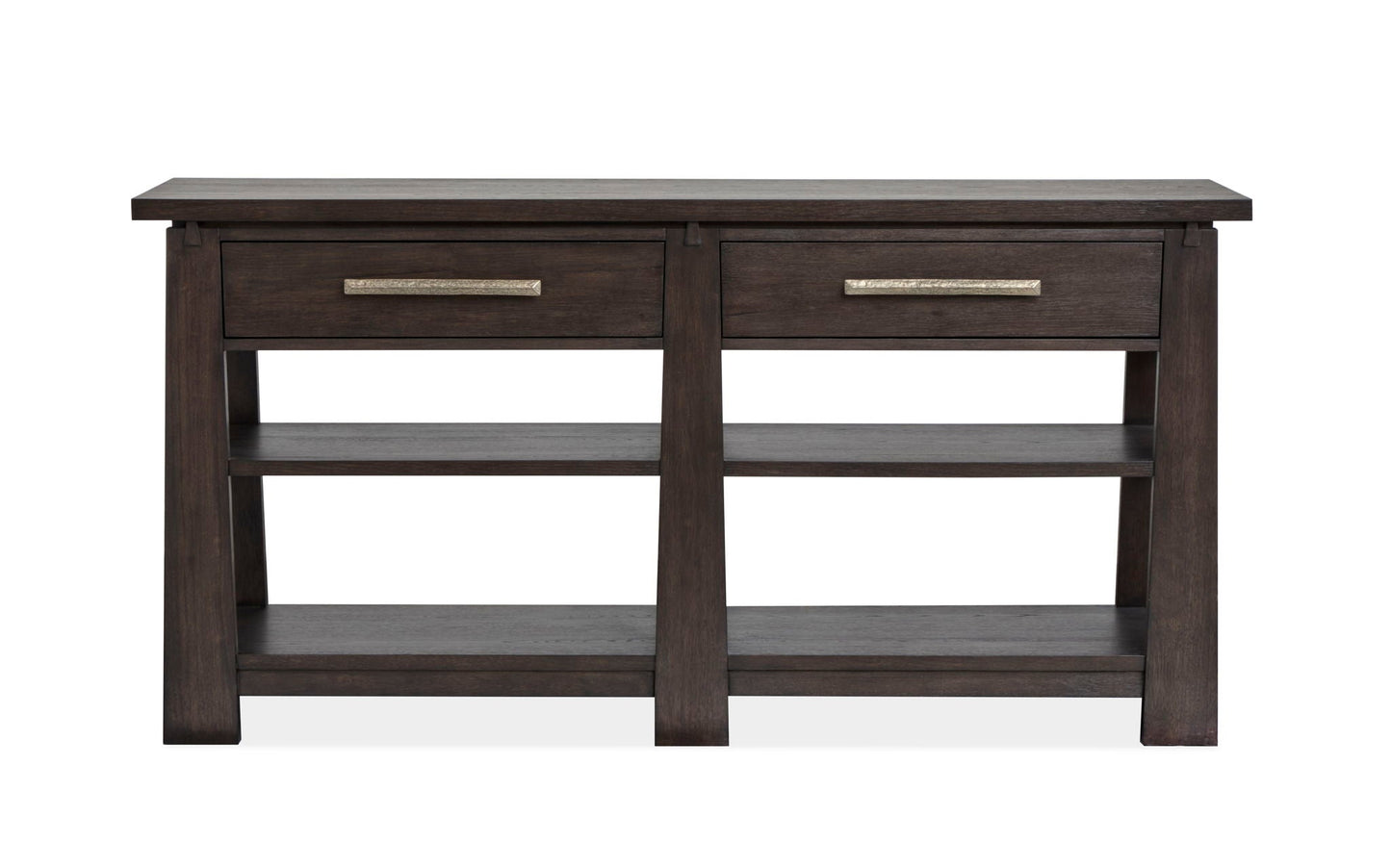 Ashford Rustic Oak Sideboard – Coffee Bean Finish Mission Buffet Cabinet