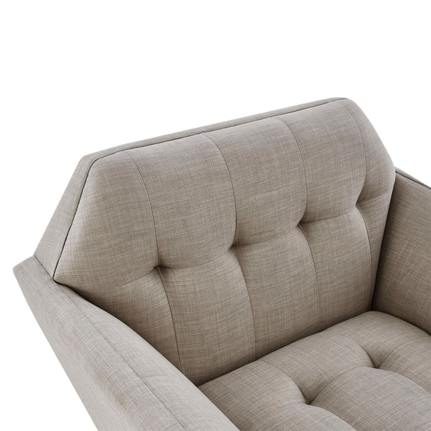 ***Modern Lounge Chair With Button Tufting