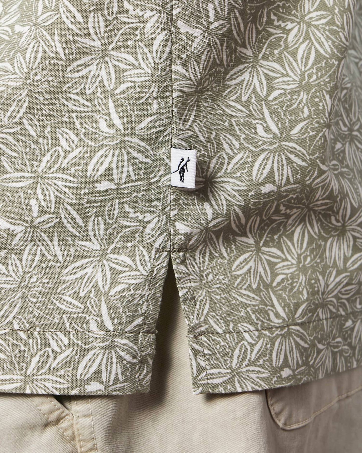 Palms Short Sleeve Button Up Shirt