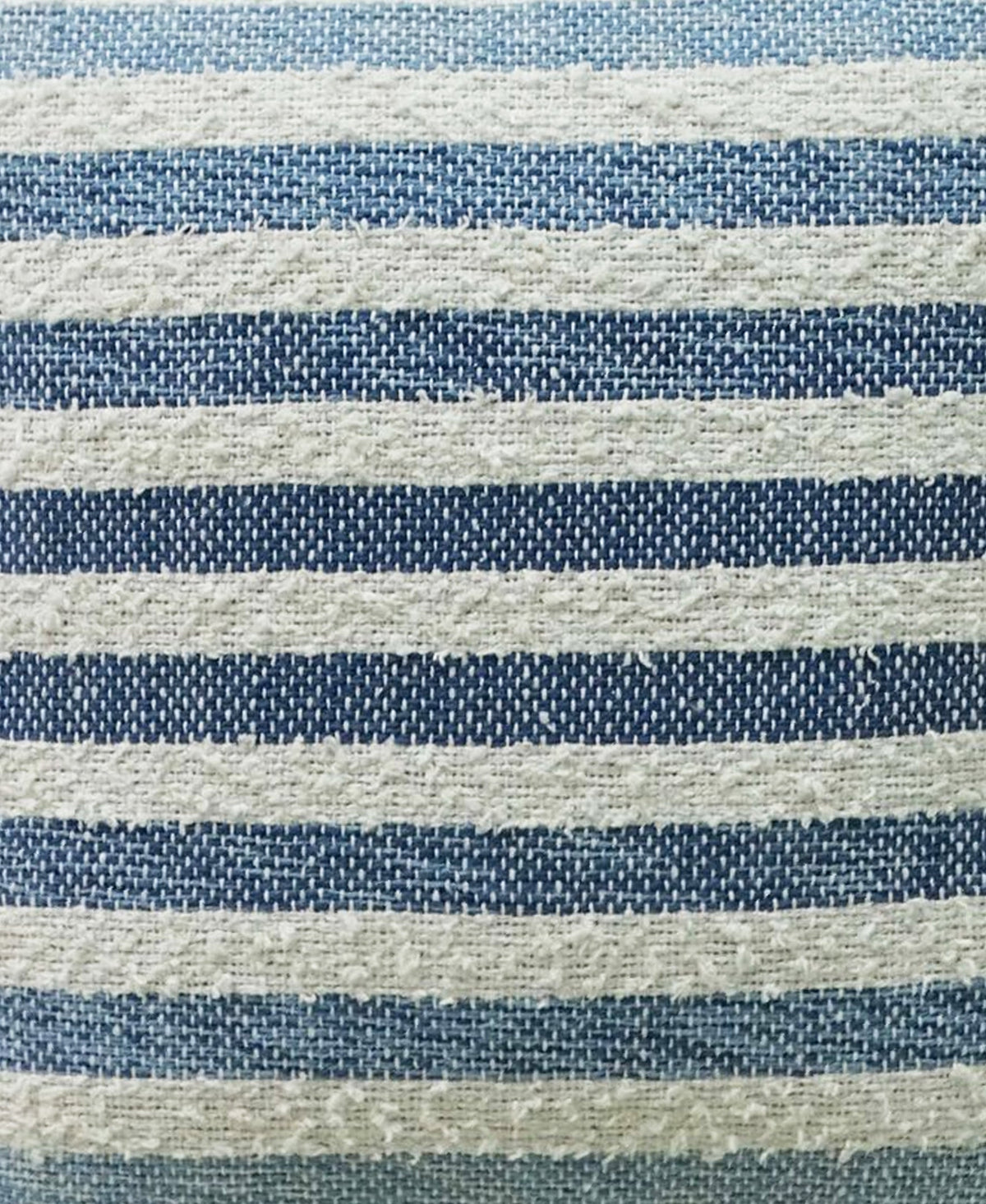 The Vibhsa Ombre Textured Stripe Cotton Throw Pillow