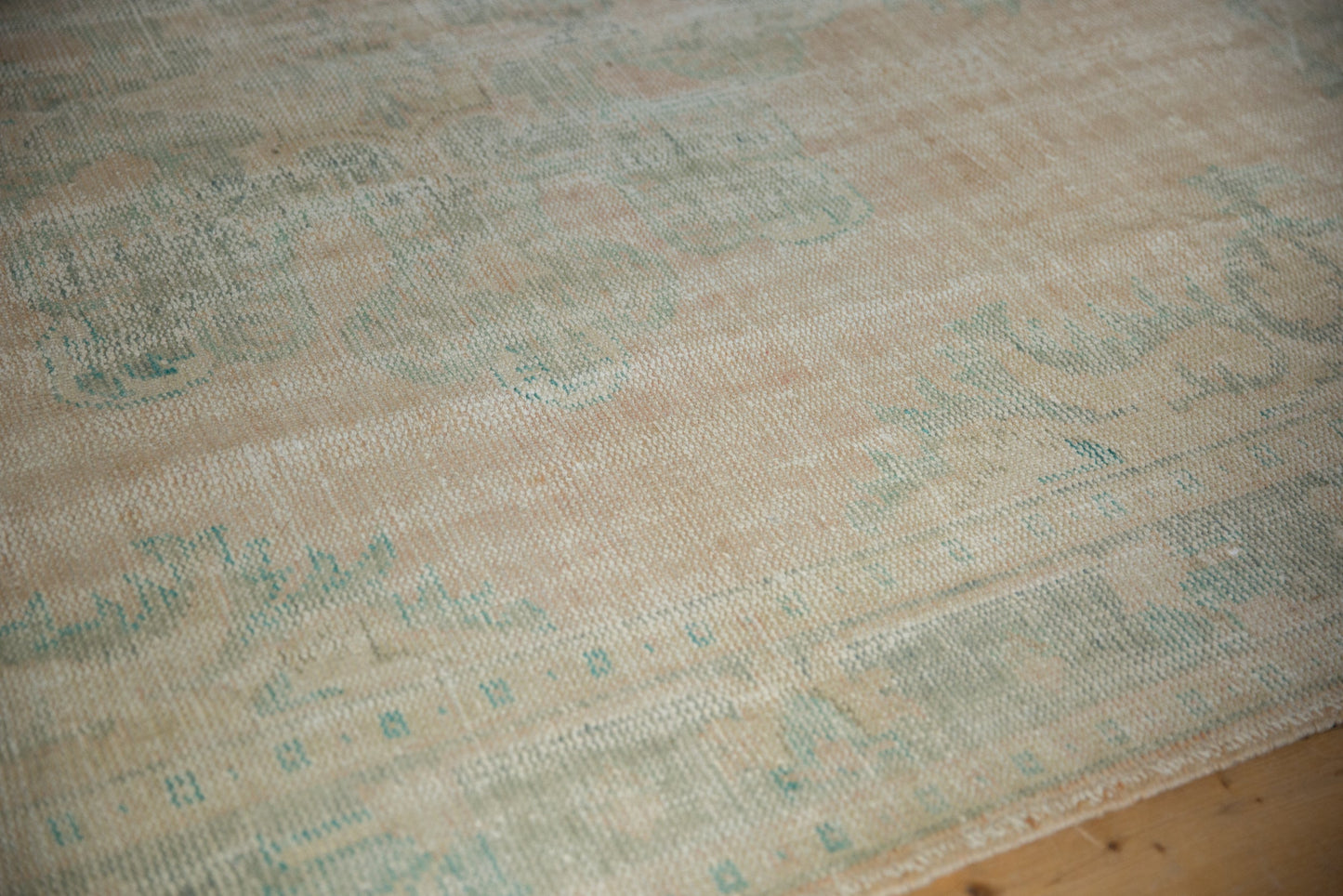 6.5x10 Vintage Distressed Oushak Carpet