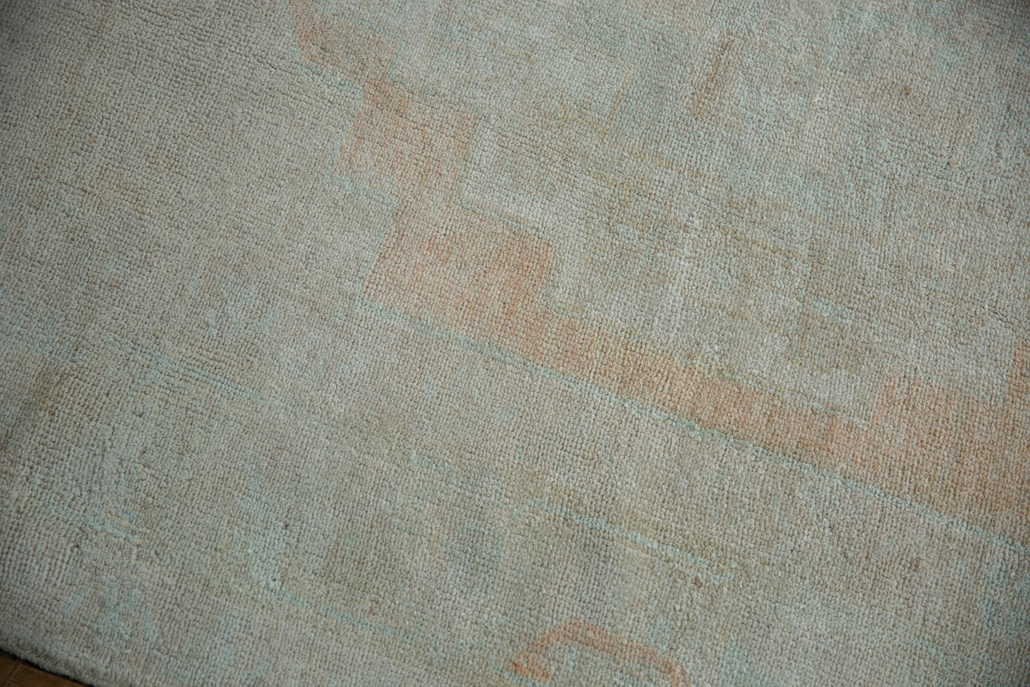 5x9.5 Vintage Distressed Oushak Carpet