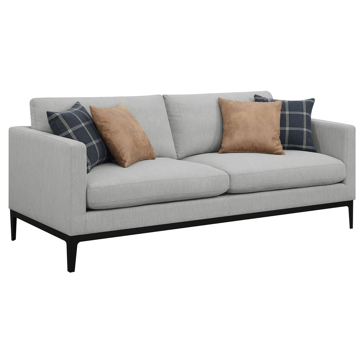 The Coastal Library Tailored Sofa — Light Grey
