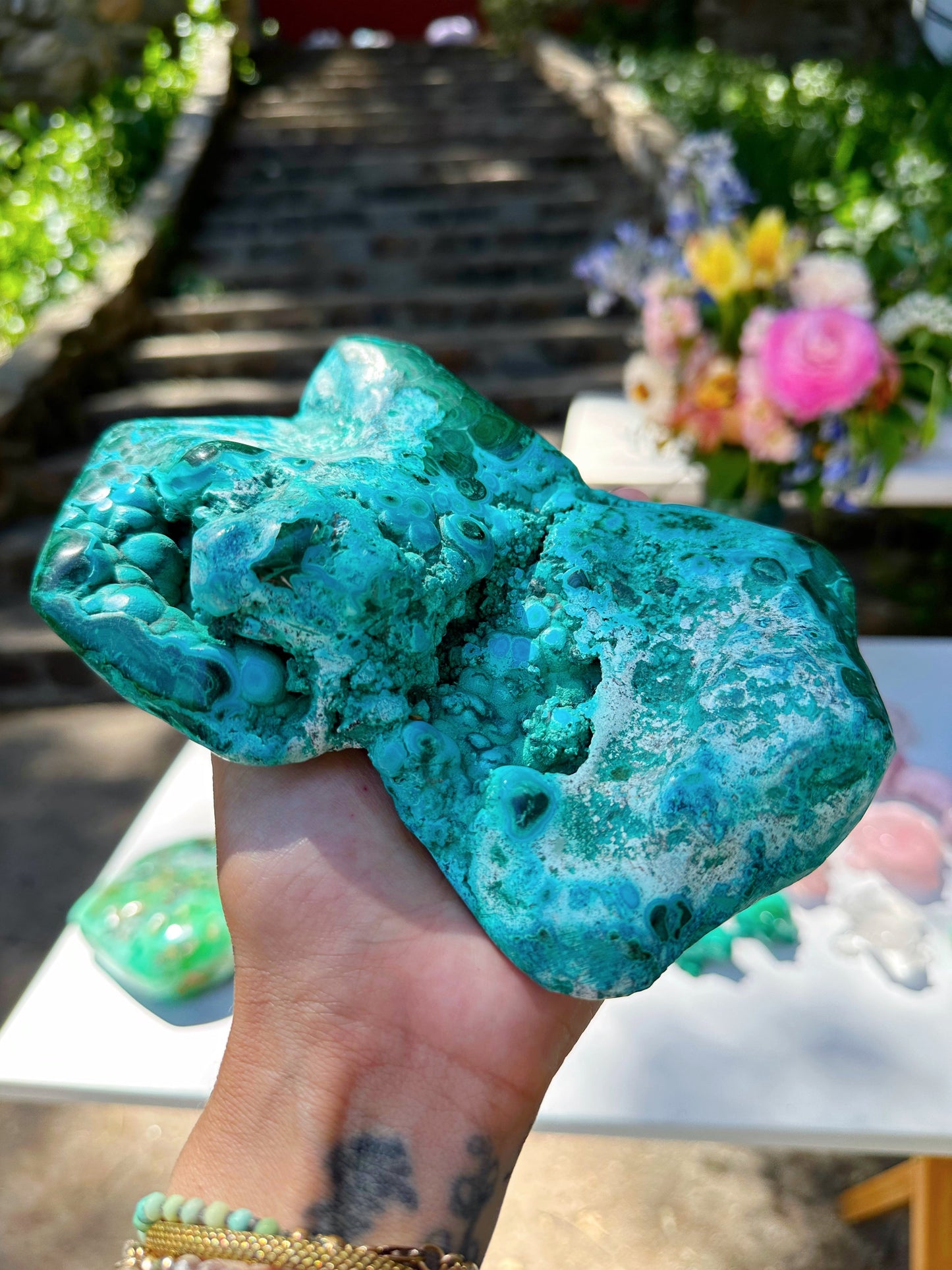 Chrysocolla w/ Malachite