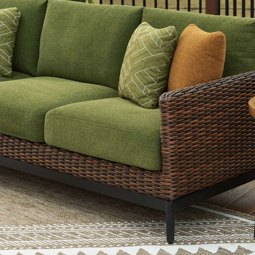The Horizon Garden Woven Sofa