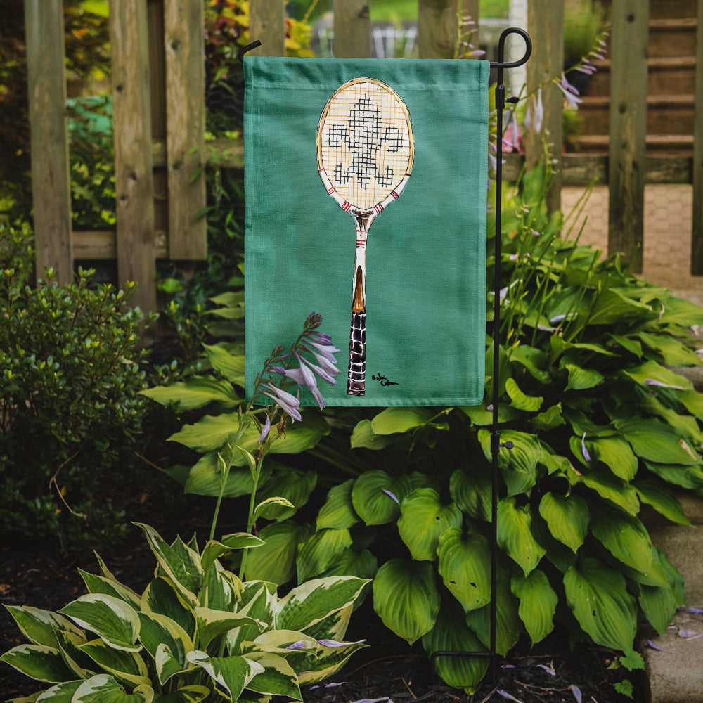 Tennis Fleur de lis Garden Flag – Decorative Outdoor Yard Flag