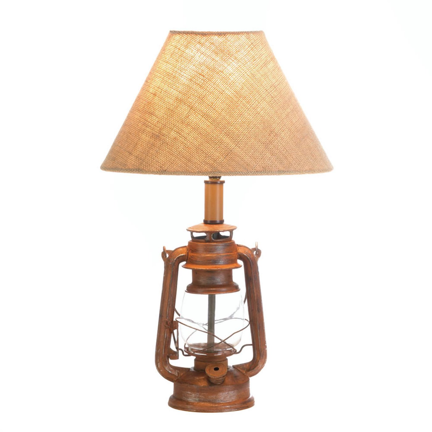The Huntsman Vintage Lantern Table Lamp