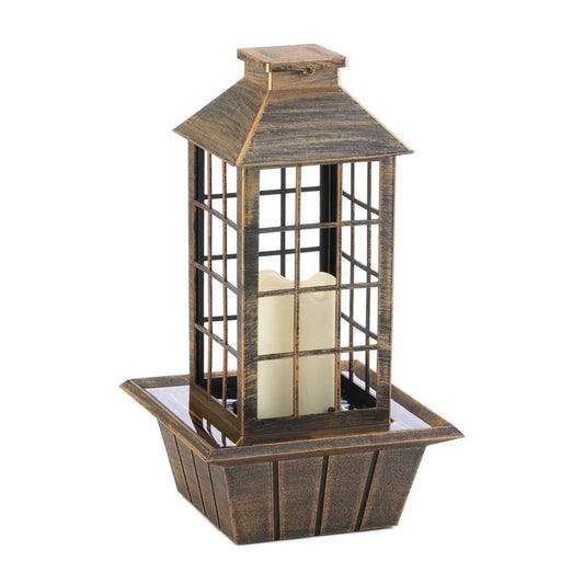 The Stillwater Lantern Tabletop Fountain
