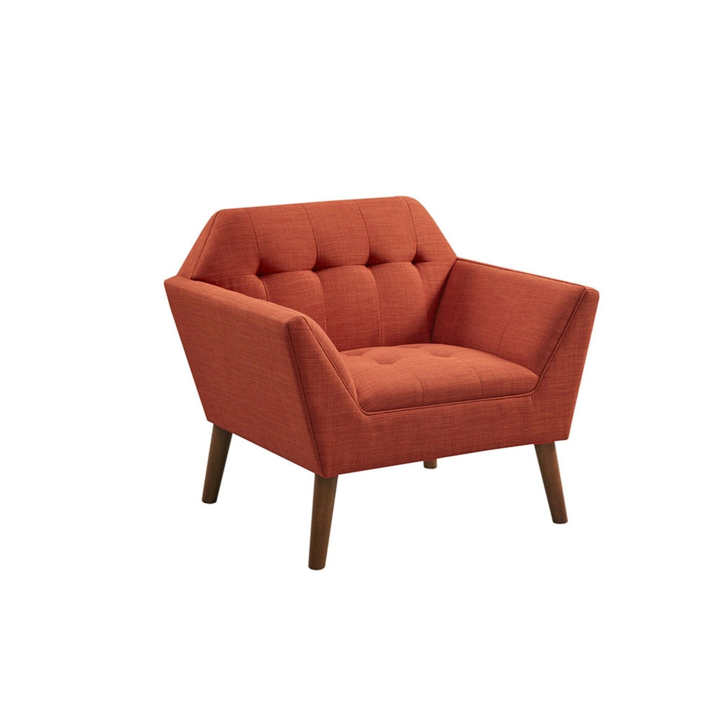 ***Modern Lounge Chair With Button Tufting