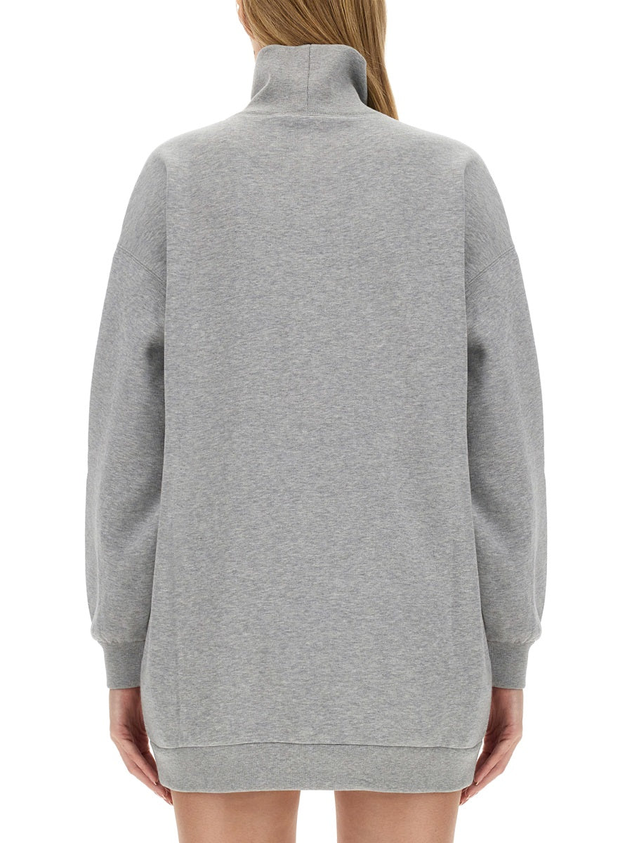 Gucci Oversized Embroidered Cotton Sweatshirt