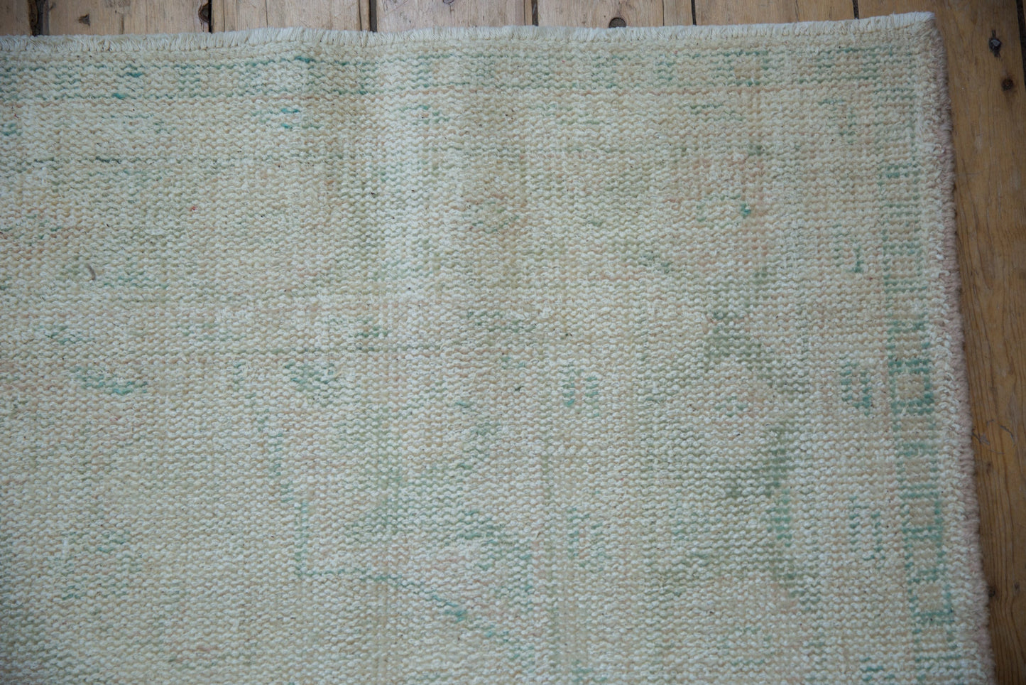 6x9.5 Vintage Distressed Oushak Carpet