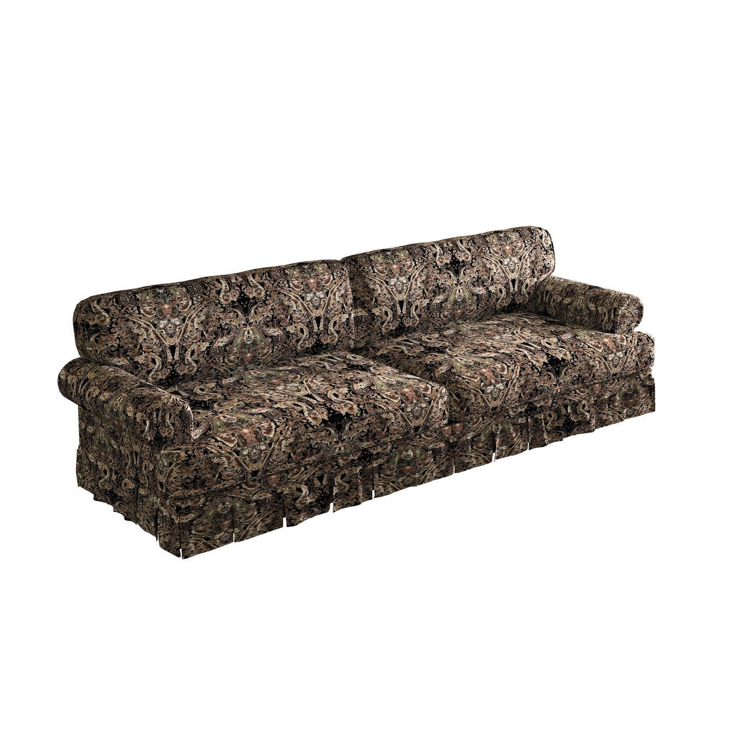 The Devon Slipcovered Rolled Arm Sofa